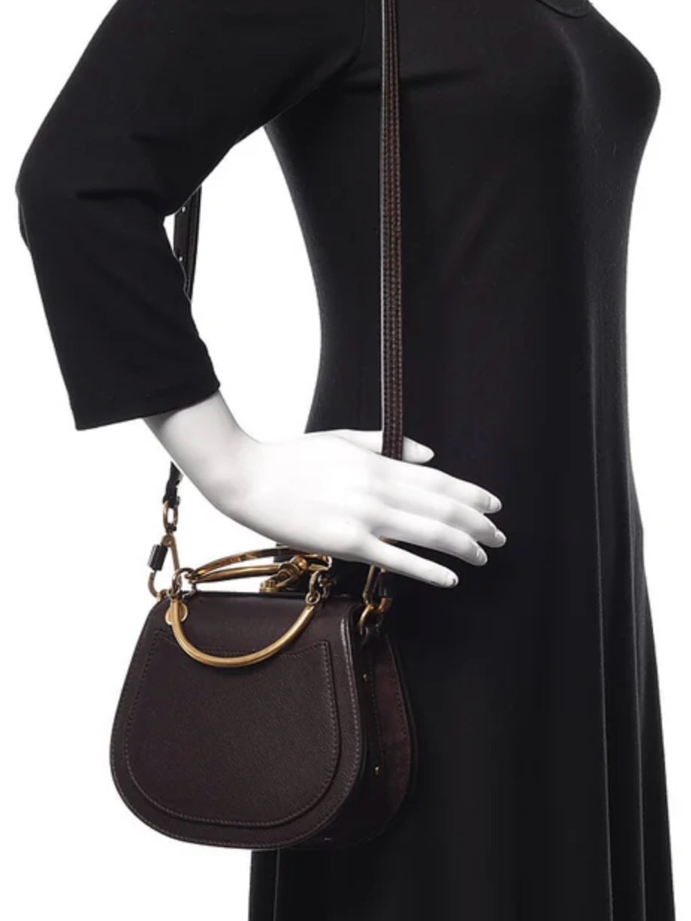 Chloe Bracelet Calfskin Nile Handbag